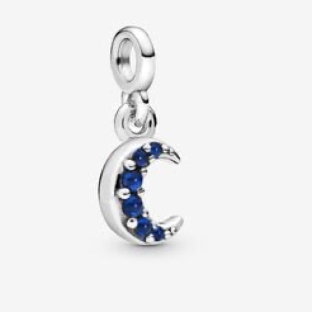 Pandora Silver and Blue Celestial Necklace
